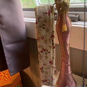 handmade headband-vintage fabric!!